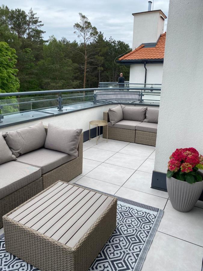 Apartament Baltica z Tarasem - tuż przy plaży - dwupoziomowy Rogowo  Zewnętrze zdjęcie